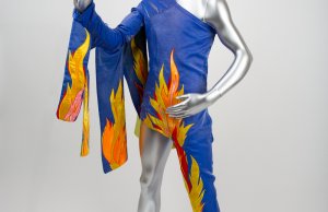 David Bowie - Blue Flame Outfit _ Marquee Club