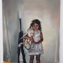 Margaret Ayres, Bunny 2023 Oil on linen 35cm x 45cm.jpg
