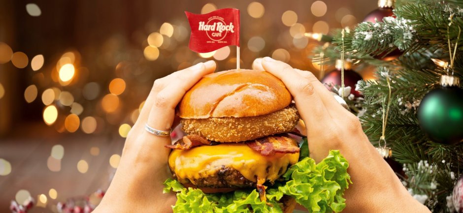 Hard Rock Cafe - Christmas Burger